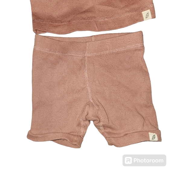 Mauve easy peasy matching set 12M - Picture 3 of 4